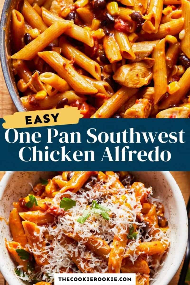 southwest chicken alfredo pin