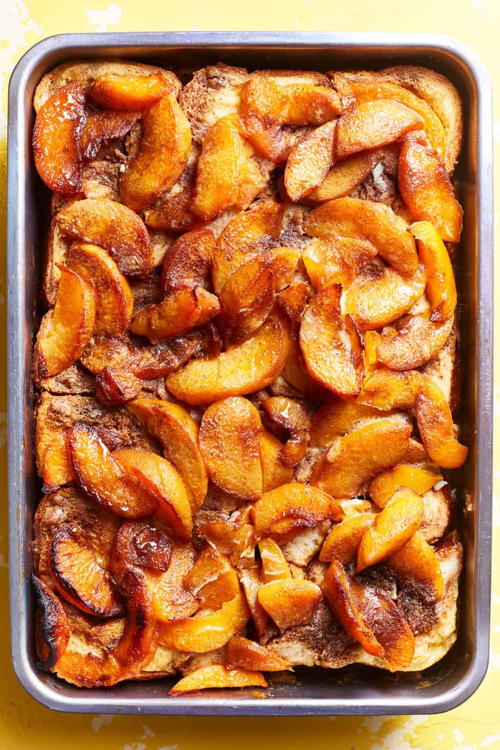 Peaches and Cream Overnight French Toast Recipe The Cookie Rookie®