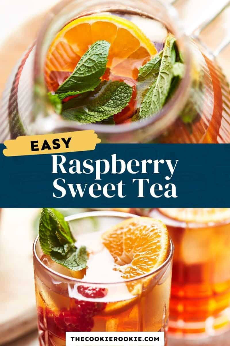 raspberry sweet tea
