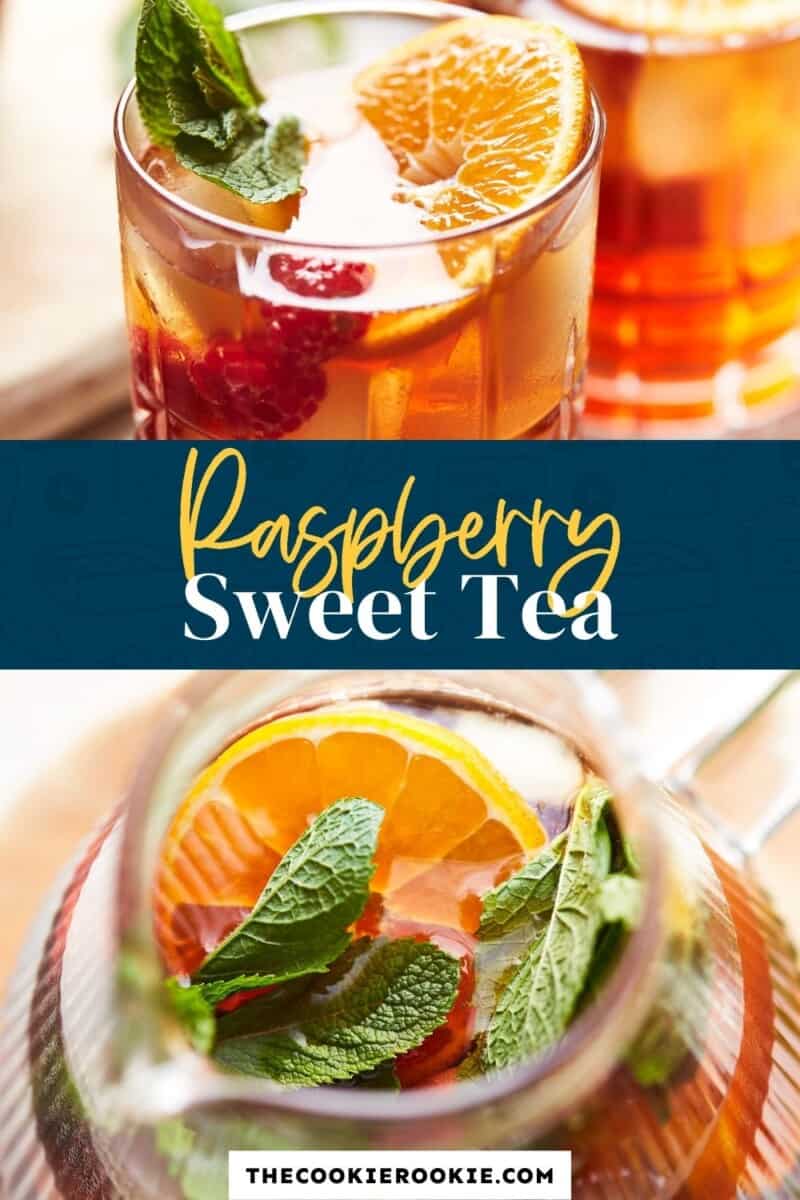 raspberry sweet tea