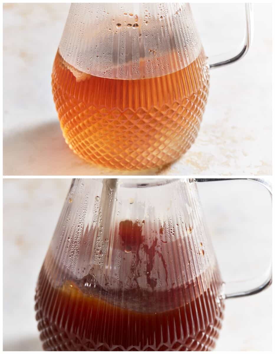 making spiked iced tea