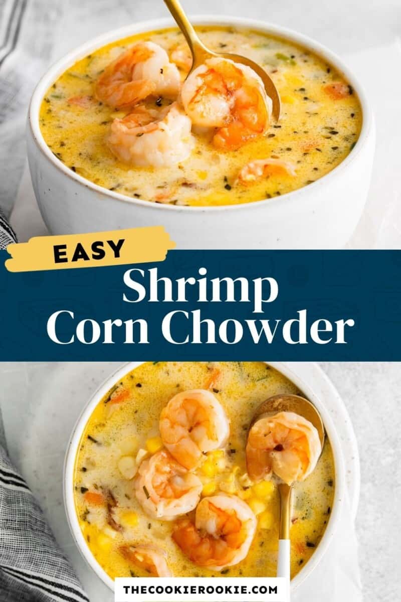 shrimp corn chowder pinterest.