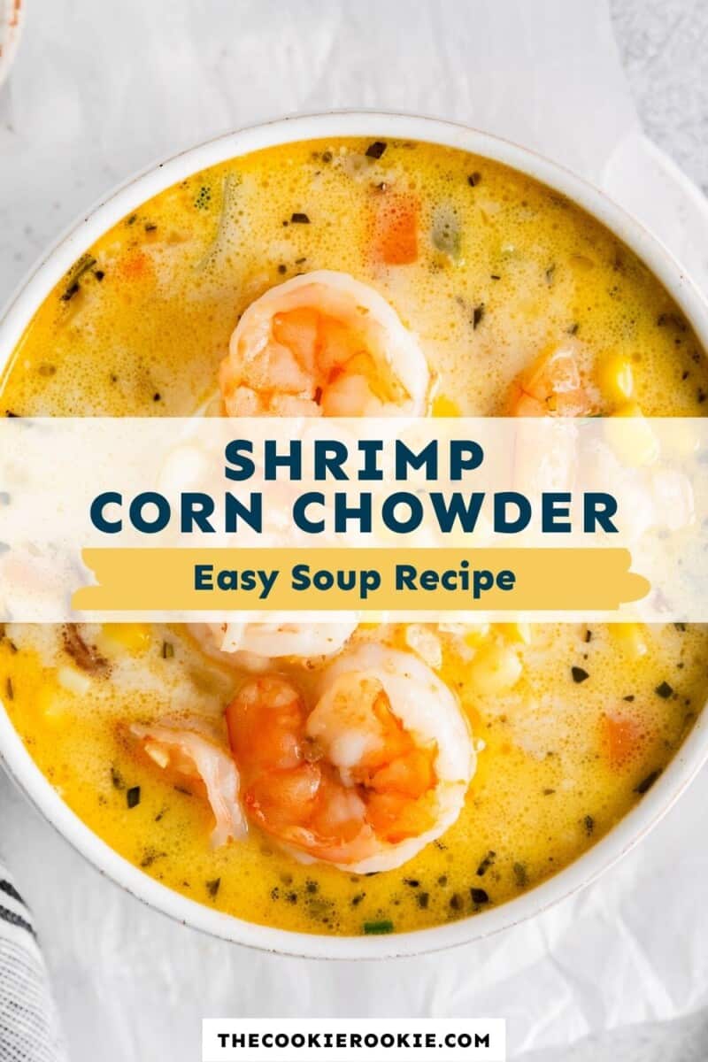 shrimp corn chowder pinterest.