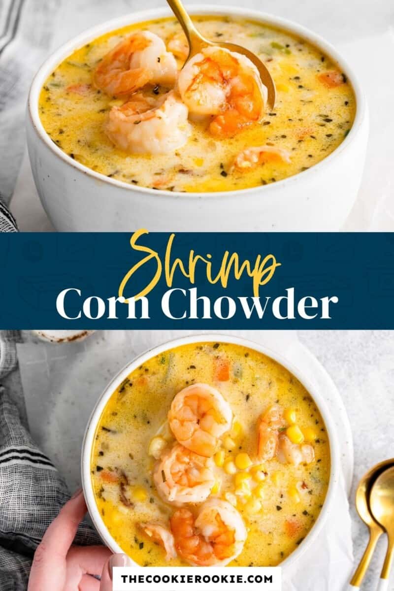 shrimp corn chowder pinterest.