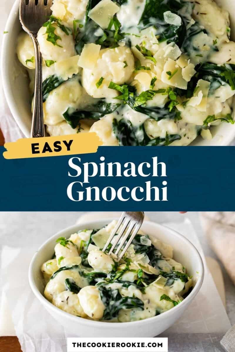 parmesan spinach gnocchi pinterest.