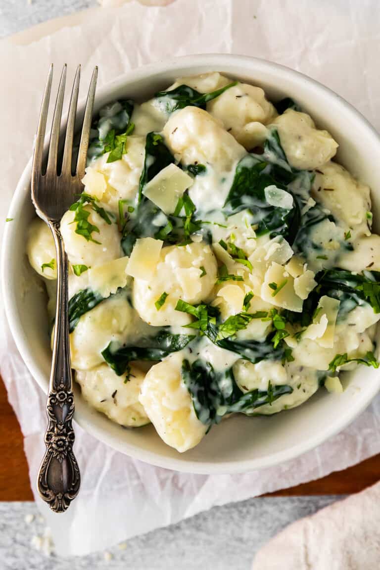 Parmesan Spinach Gnocchi Recipe The Cookie Rookie®