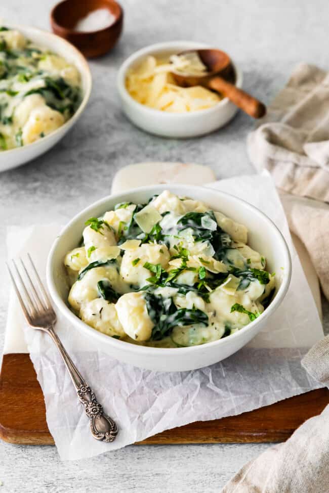 Parmesan Spinach Gnocchi Recipe The Cookie Rookie®