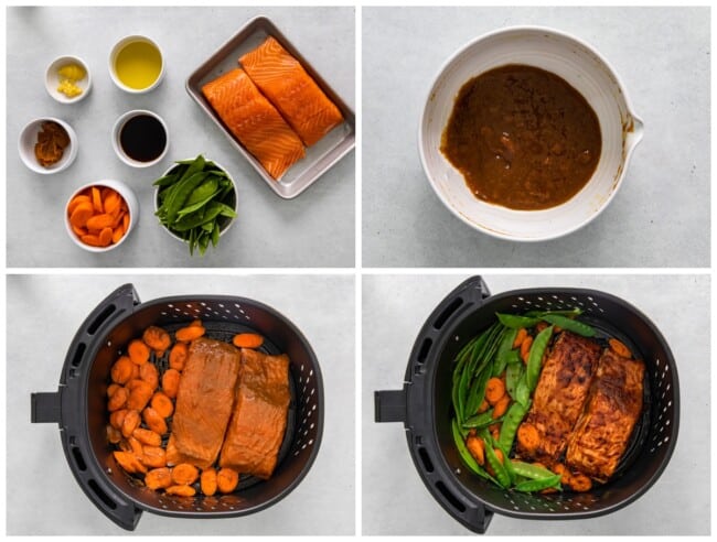Air Fryer Miso Salmon Recipe - The Cookie Rookie®