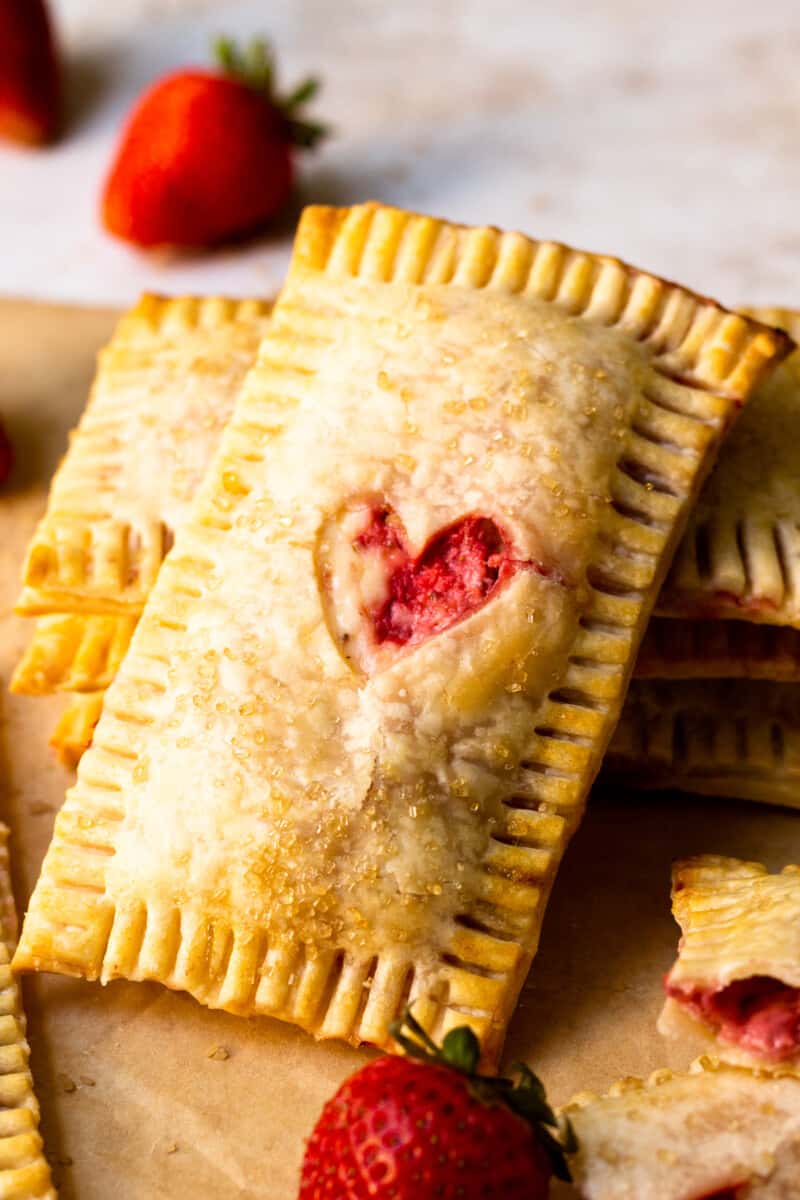 strawberry cream cheese hand pies