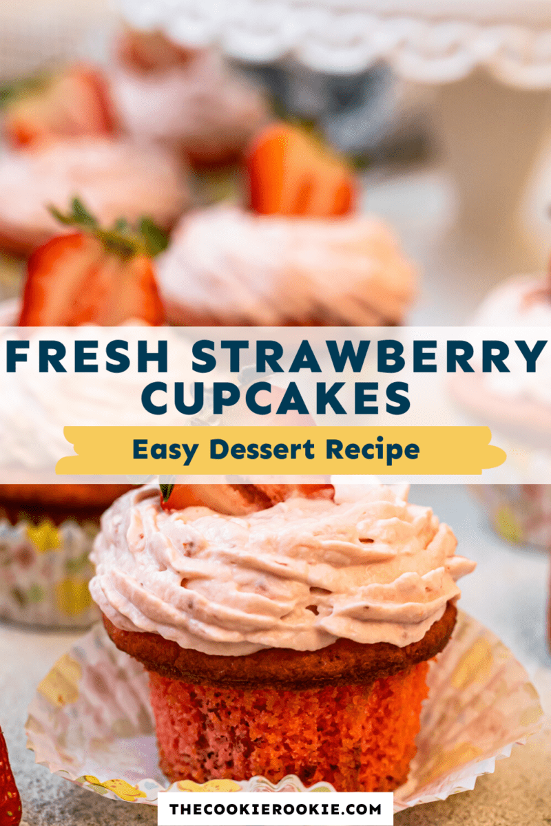 strawberry cupcakes pinterest.