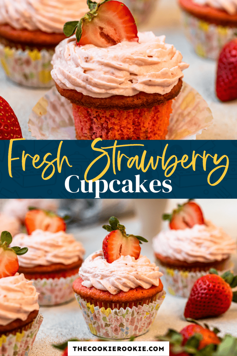 strawberry cupcakes pinterest.