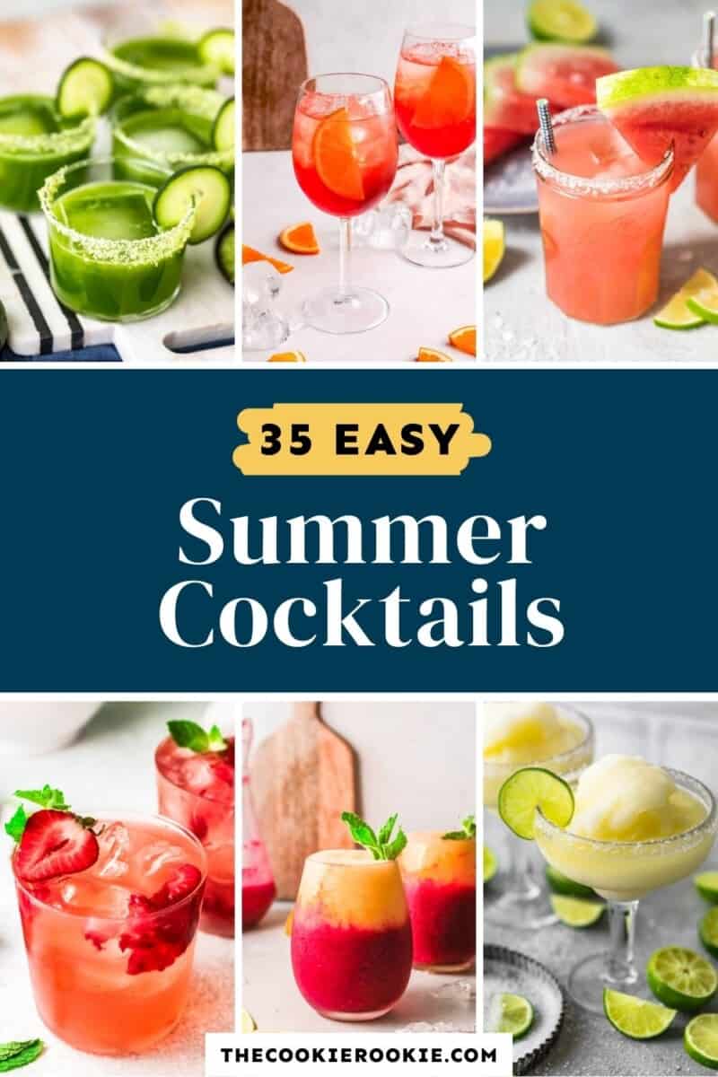 easy summer cocktails