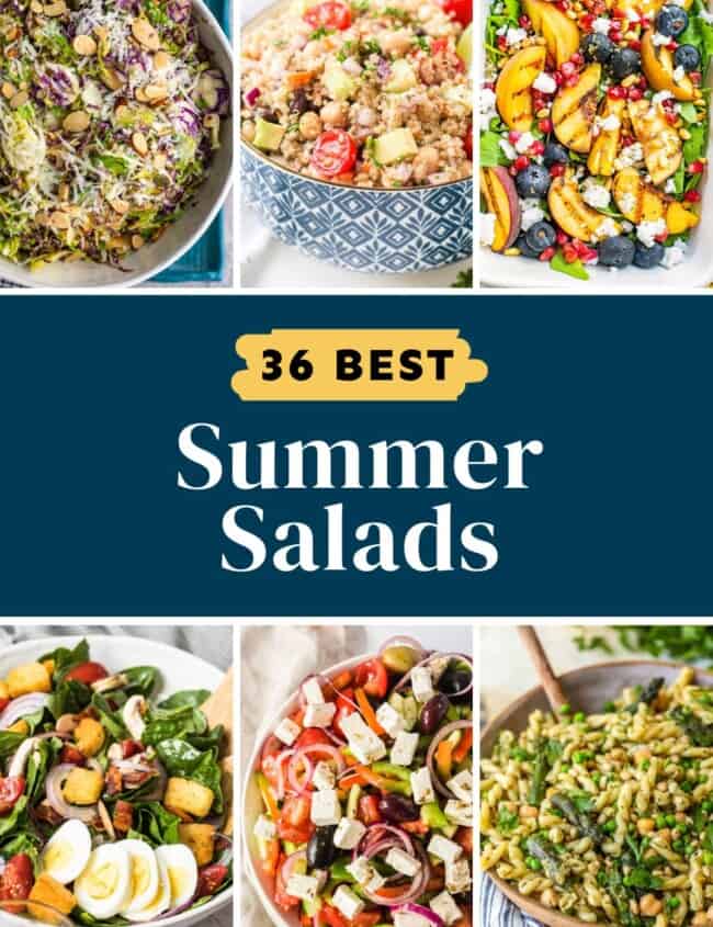 pin: 36 best summer salads