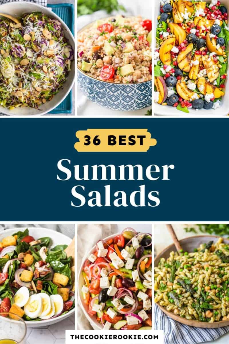 pin: 36 best summer salads