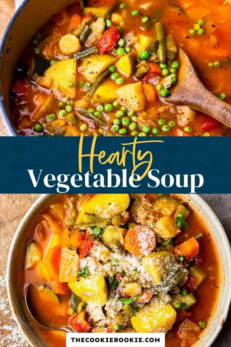 hearty vegetable soup pin