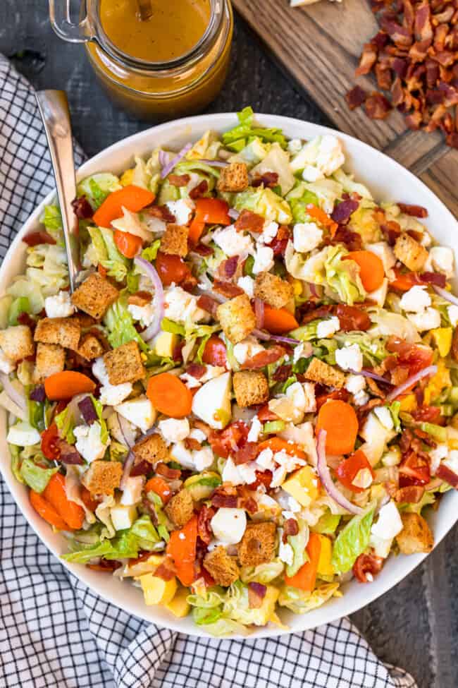 Chopped Salad Recipe The Cookie Rookie®