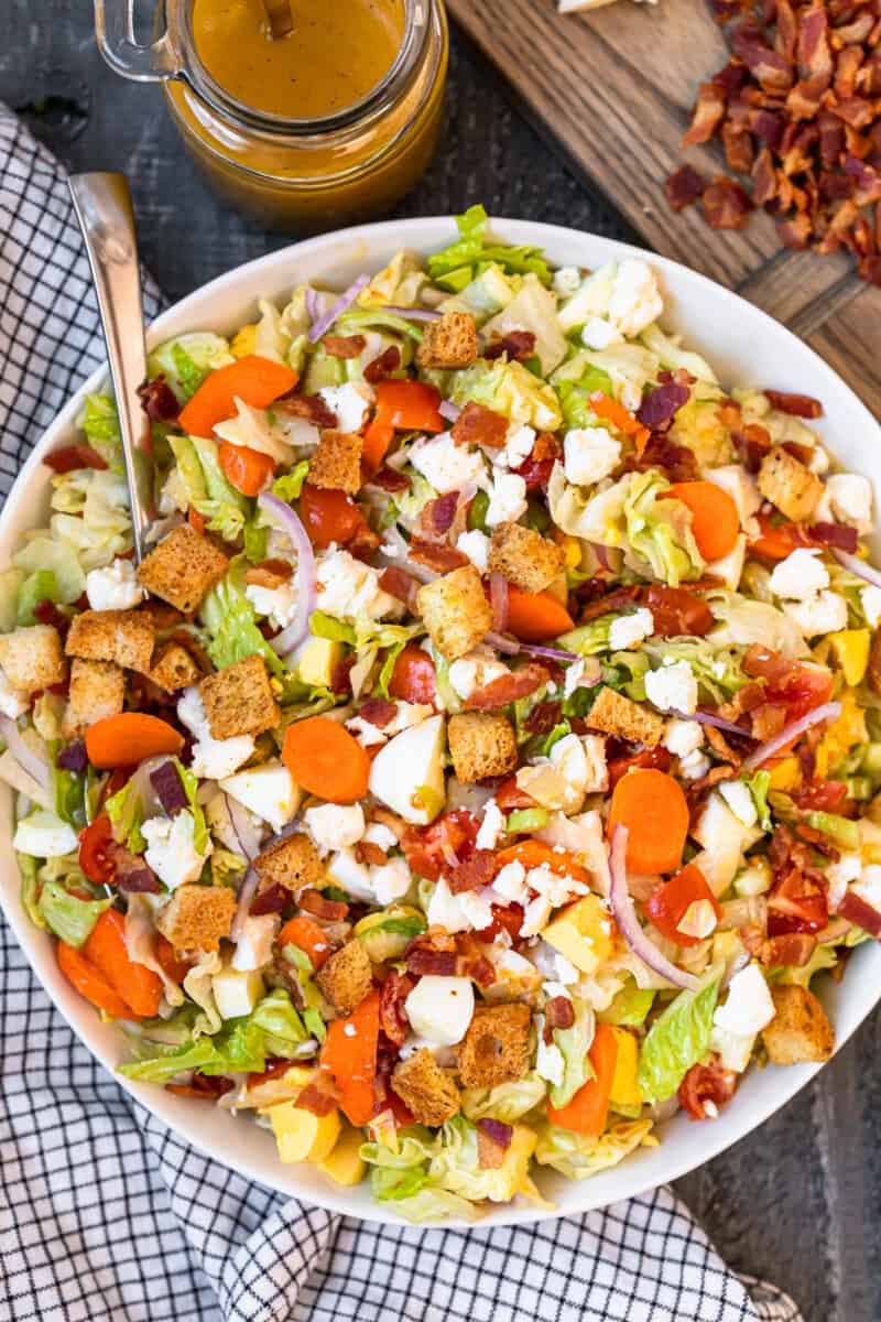 Chopped Salad Recipe The Cookie Rookie®