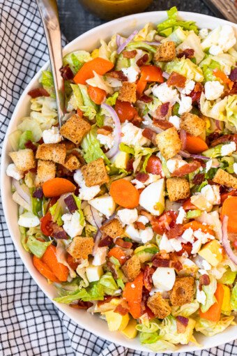 Chopped Salad Recipe - The Cookie Rookie®