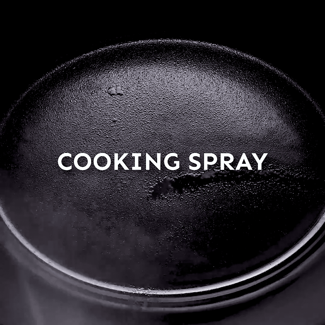 cooking spray on a crockpot