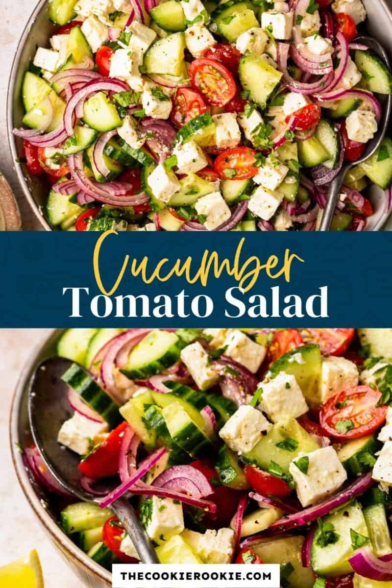 cucumber tomato salad pin