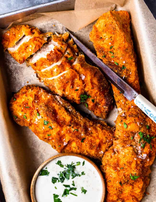 oven fried chicken breast