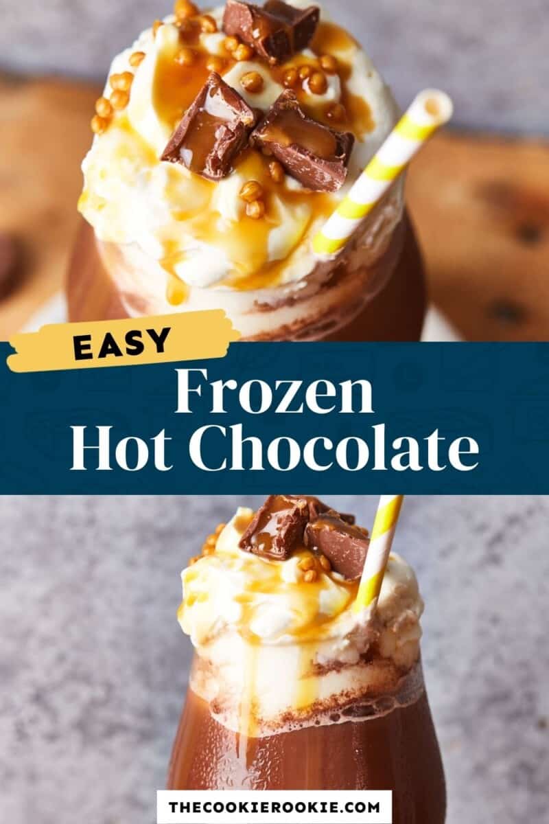 easy frozen hot chocolate pin