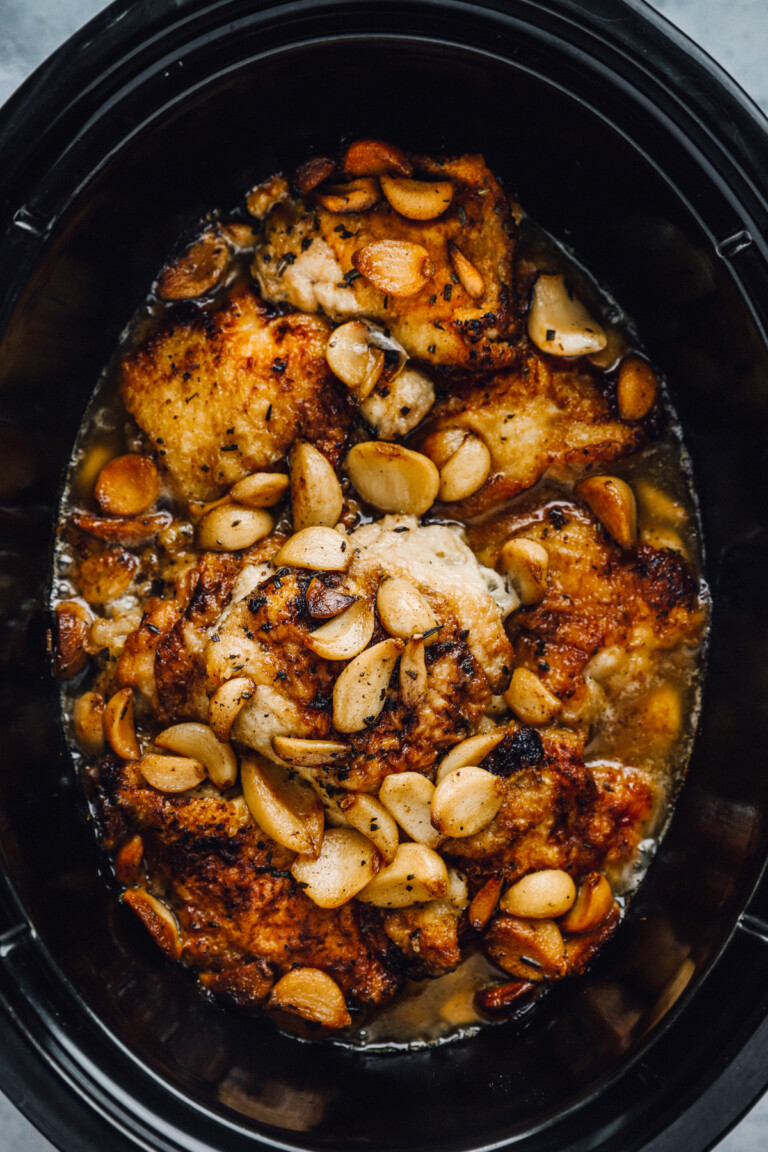 40 Clove Garlic Chicken Recipe The Cookie Rookie®