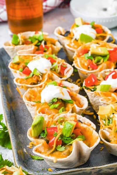 Enchilada Cups - The Cookie Rookie®