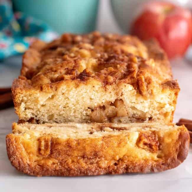 pão de maçã e canela