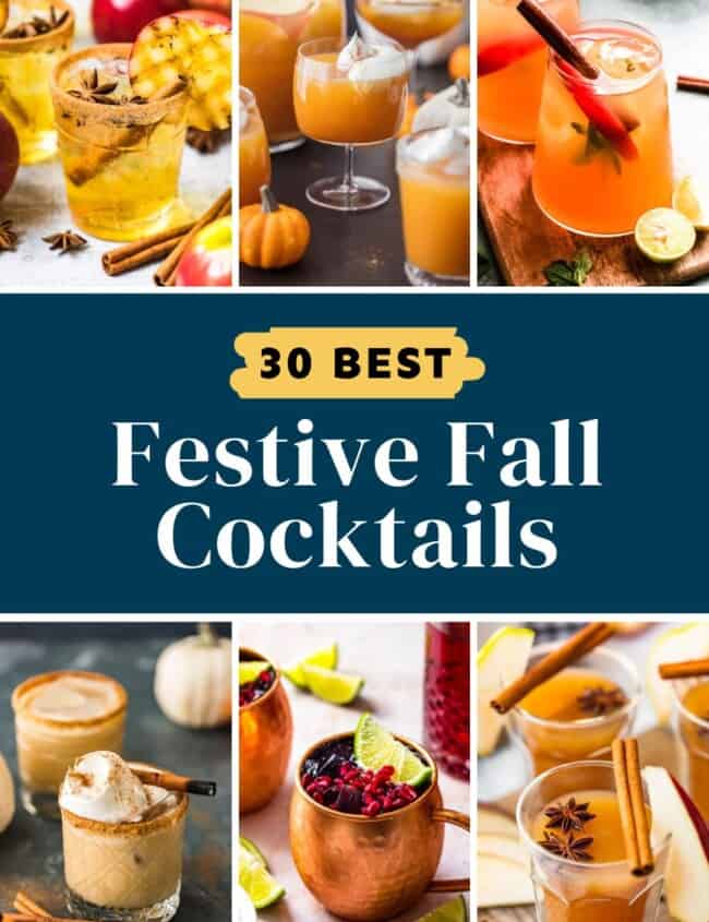 30 weightier fall cocktails Pinterest