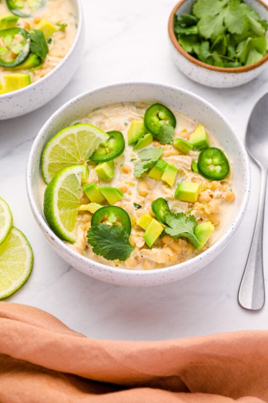 Instant Pot White Chicken Chili Recipe - The Cookie Rookie®