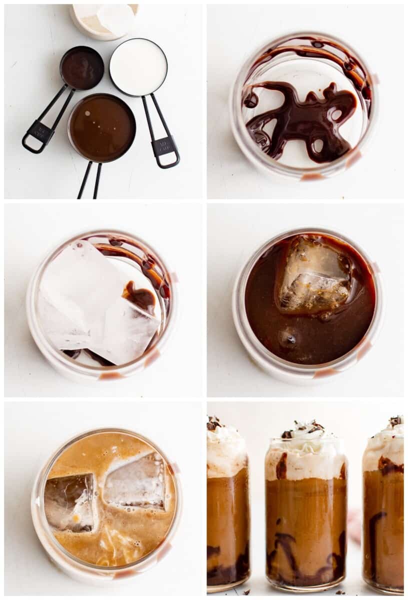 how to make chocolate coffee step by step photos