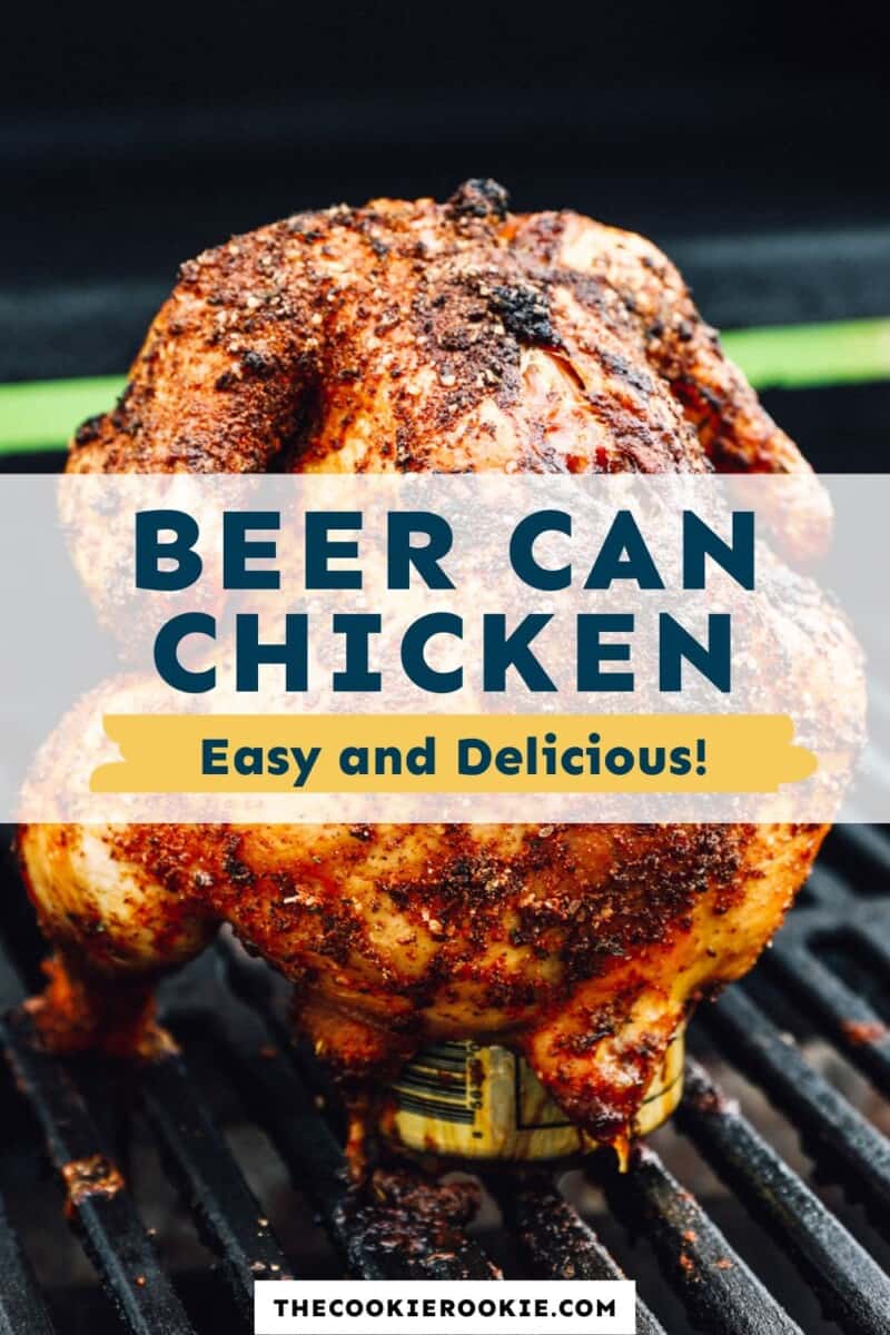 pin recipe: beer can chicken; easy and delicious!