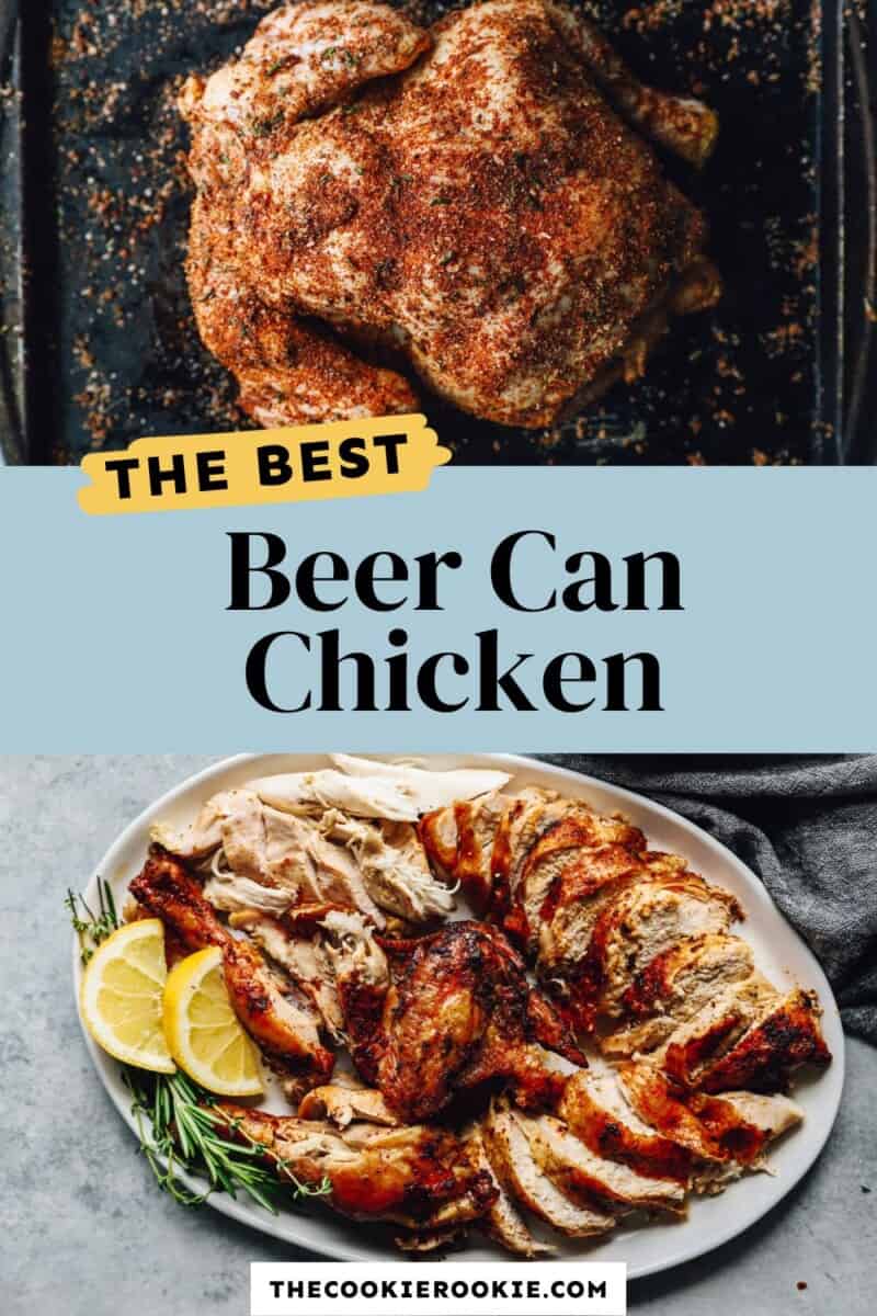 the best beer can chicken Pinterest