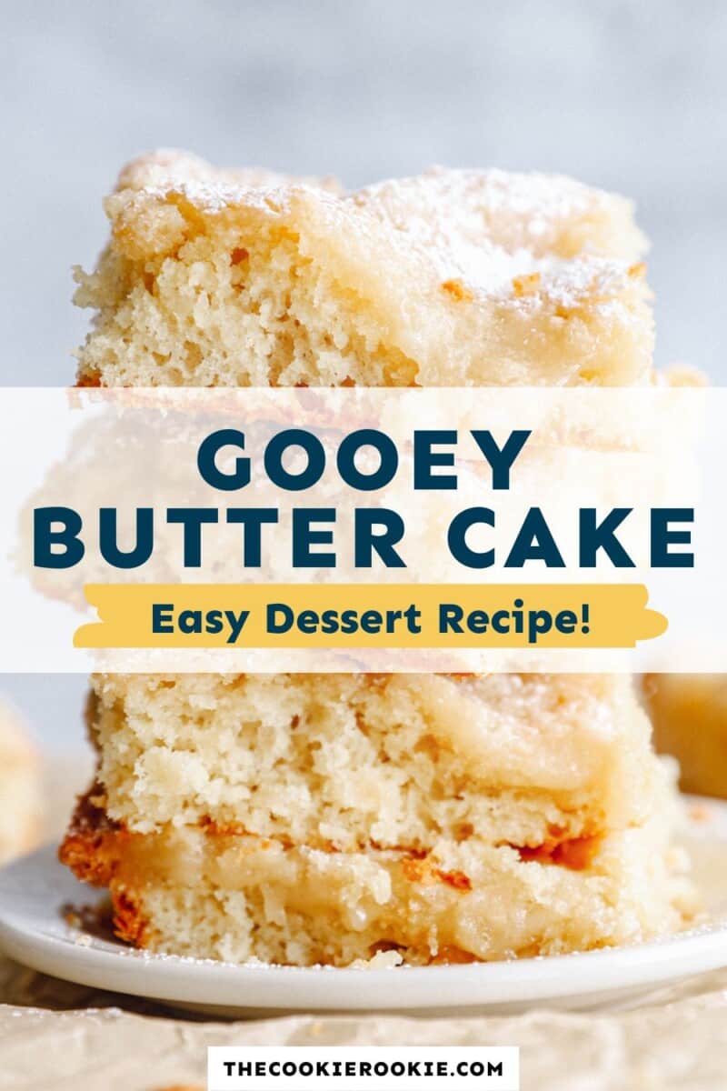 gooey butter cake Pinterest