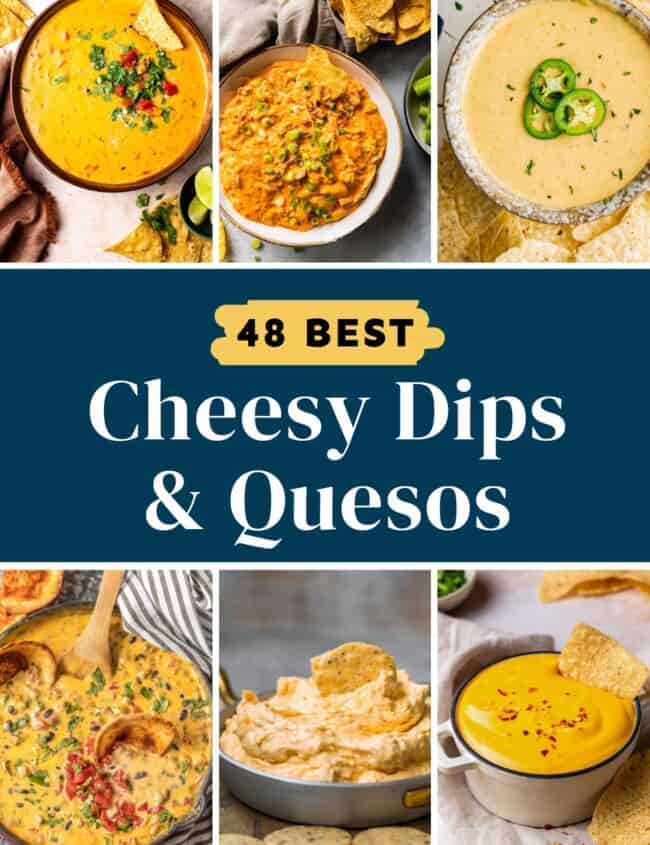 48 best cheesy dips and quesos Pinterest
