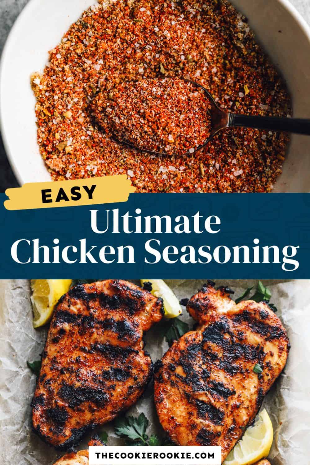Chicken Seasoning Recipe The Cookie Rookie®