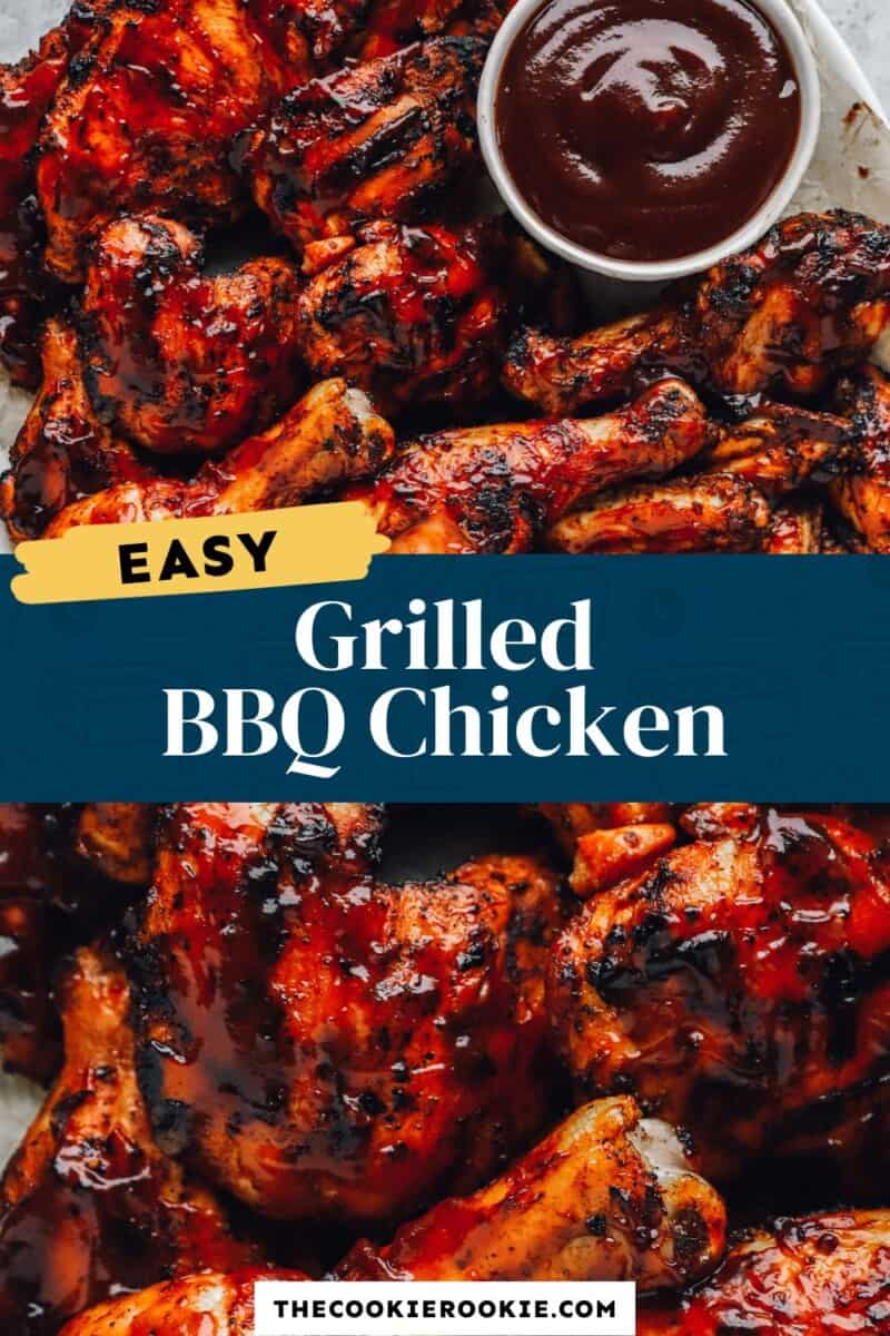 grilled bbq chicken pinterest