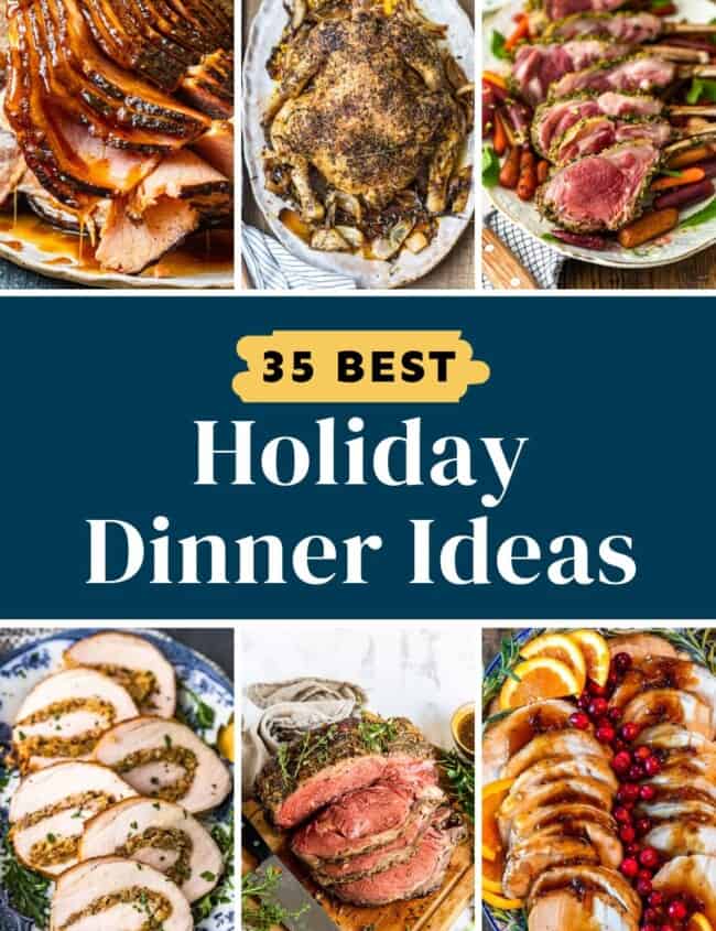 35 best holiday dinner ideas Pinterest