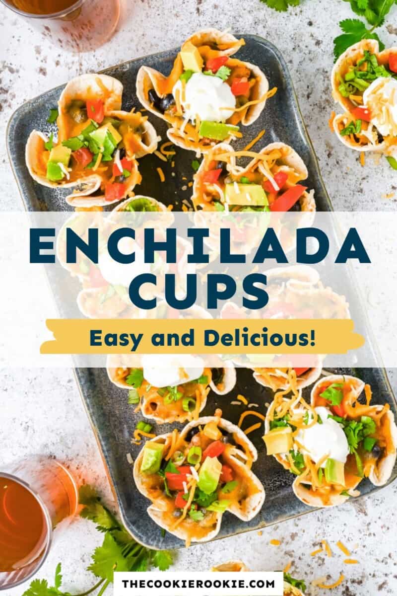 enchilada cups pinterest.