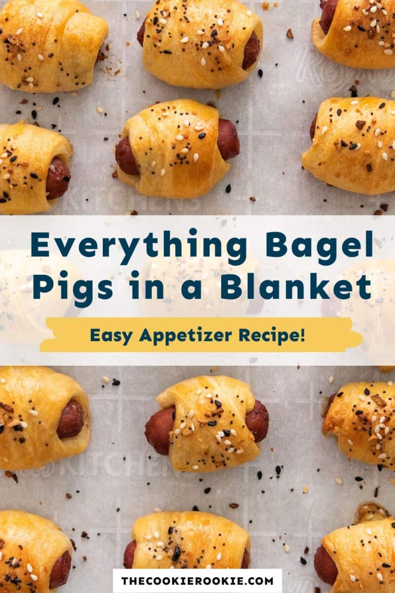 everything bagel pigs in a blanket