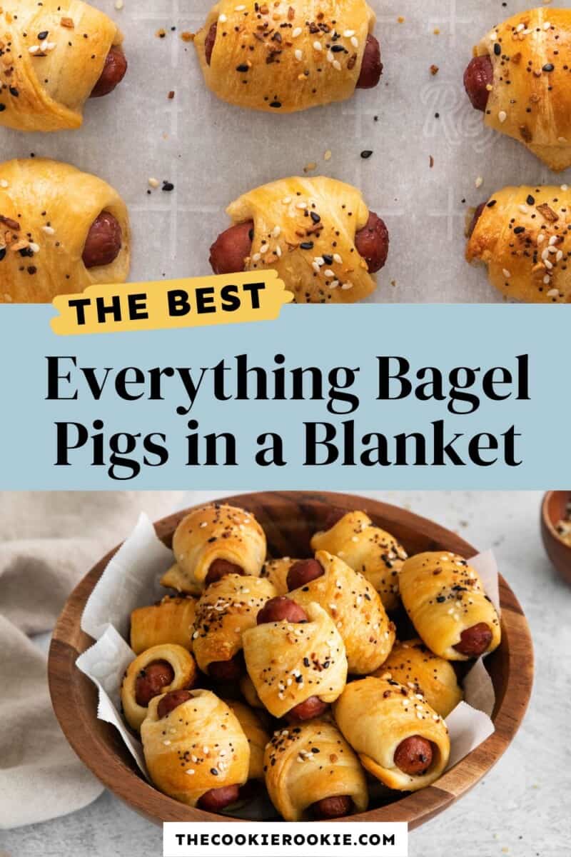 everything bagel pigs in a blanket