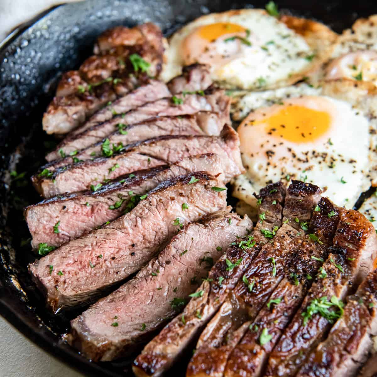 Best Steak & Eggs Recipe - How To Make Steak & Eggs