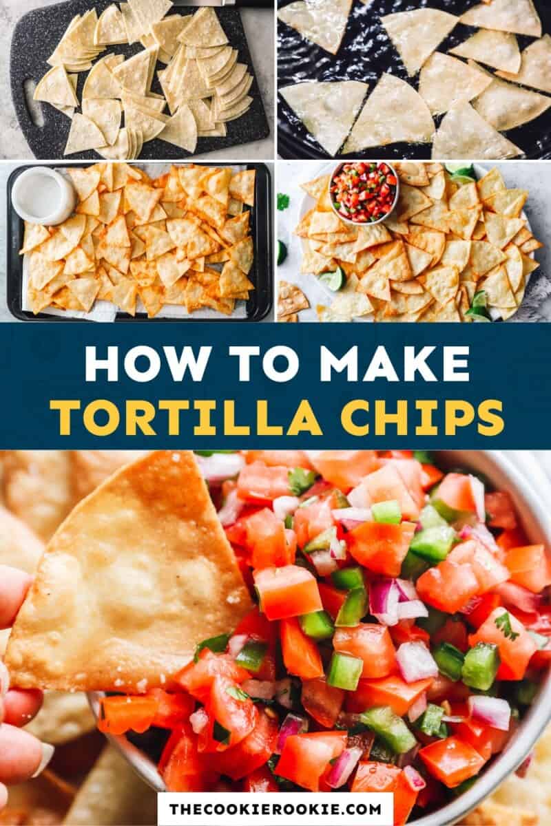 homemade tortilla chips pinterest.