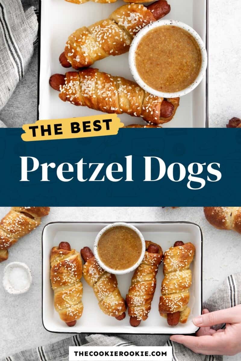 pretzel dogs pinterest.