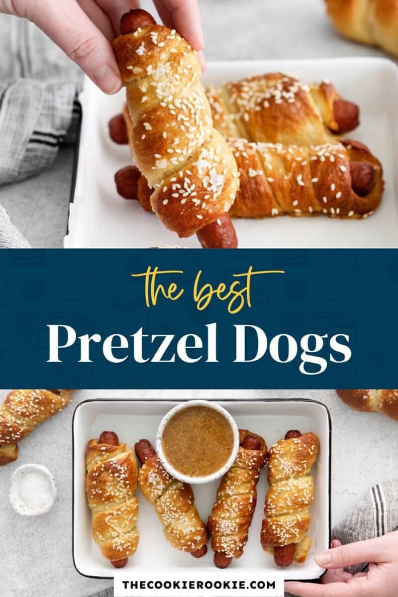 pretzel dogs pinterest.