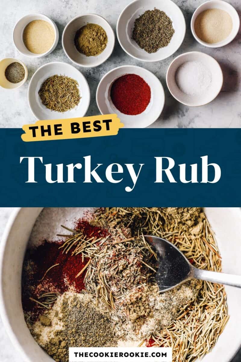 turkey rub pinterest.