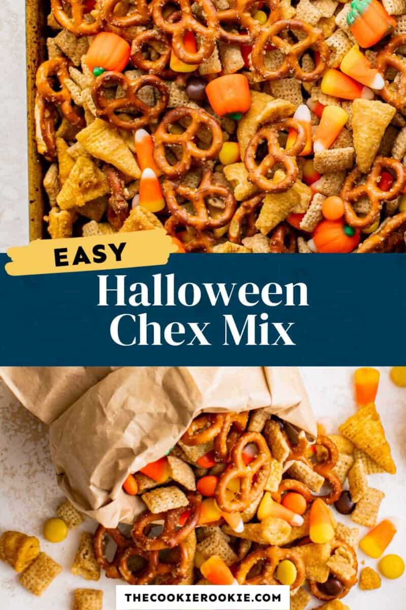 halloween Chex mix pinterest