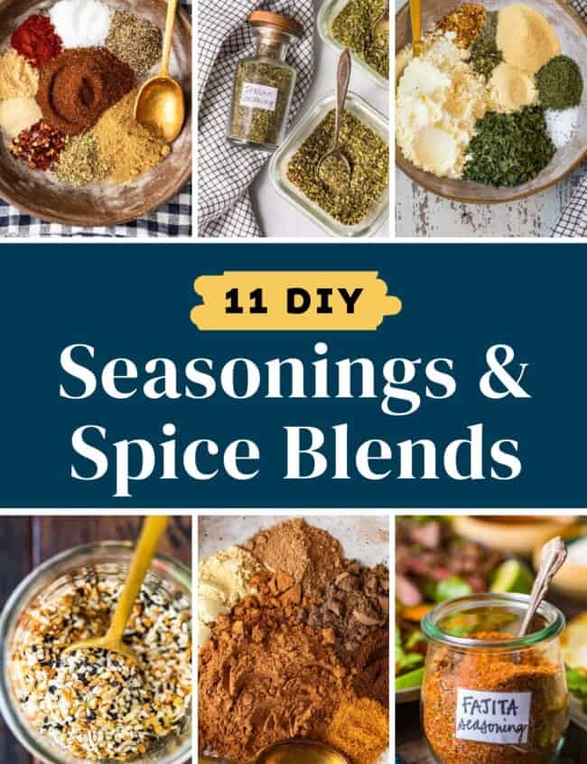 11 DIY seasoning and spice blends Pinterest