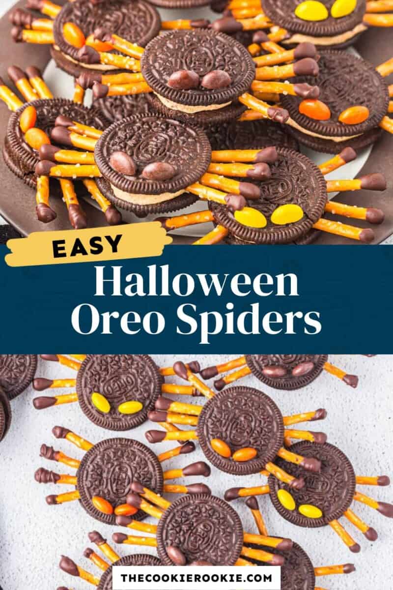 oreo spiders pinterest